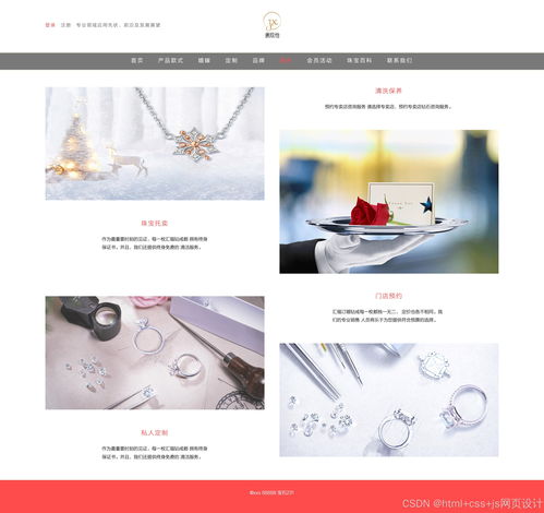 珠寶電商網(wǎng)頁(yè)設(shè)計(jì)與開(kāi)發(fā) 專(zhuān)業(yè)應(yīng)用、前沿趨勢(shì)與發(fā)展展望